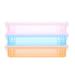 Children s Stationery Box Pencil Case Plastic Kid Travel Clear Toiletry Bag Student Portable 3 Pcs