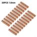 20pcs MB15AK Welding Contact Tips 1mm MIG Welder Torch Consumables 0.6/0.8/1.0mm