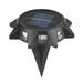 Solar Ground Lights Water Proof Solar Garden Lights LED Solar Lights Underground Buried Garden Roadway Outdoor Wall Lamp Lights for Yard Patio Walkway