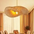 Bamboo Chandelier Retro Japanese Idyllic Style E26/E27 Chandelier Ceiling Lighting is Applicable to Living Room Bedroom Restaurant Cafe Bar Restaurant Club