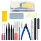 21-Piece Model Tool Kit Set Gundam Automotive Model Building Made Easy Essential Tools for Precision Assembly