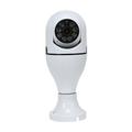 solacol Camera Cameras for Home Security Indoor Camera Security Camera Wifi Bulb Camera - 1080P Pan Tilt Wireless 2.4Ghz 360 Degree E27 Panoramic Ip Camera Security Cameras With Vision Human Motion D