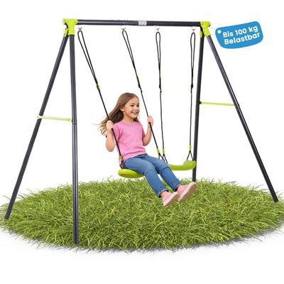 Kinderschaukel / Schaukelgestell - Doppelschaukel bis 100 kg - Baby Vivo Image