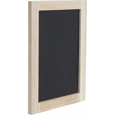 Neuwertig] Wandtafel HHG 993, Kreidetafel Schreibtafel Schiefertafel Dekotafel Notiztafel 40x30cm Image