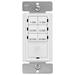 Enerlites HET06A 1-5-10-15-20-30 Minutes Preset In-Wall Countdown Timer Switch w Decorator Wall Plate White