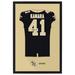 Alvin Kamara New Orleans Saints Home Jersey Framed Art Print