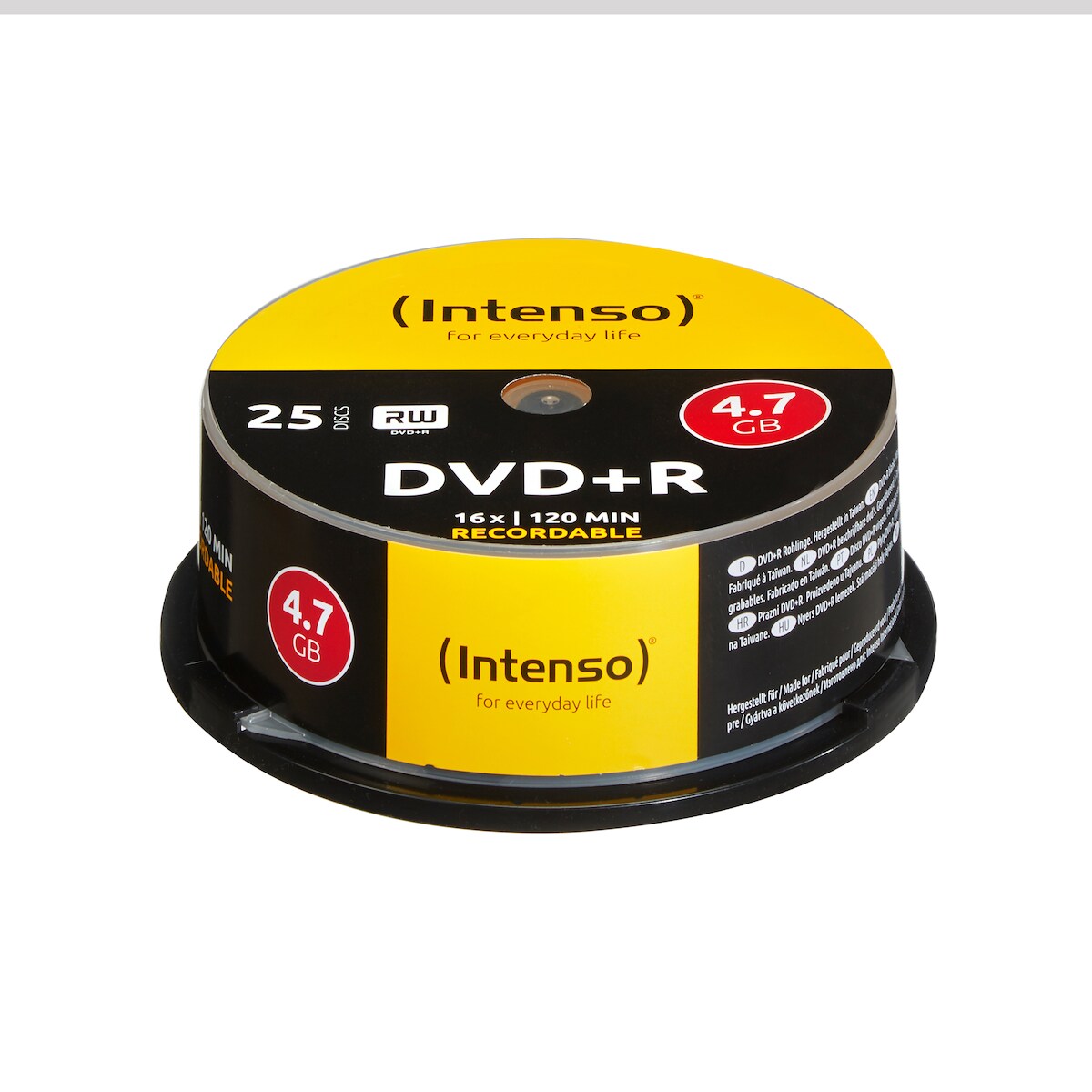 Intenso DVD+R 4.7GB, 16x 4,7 GB 25 Stück(e) Image