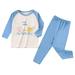 Youmylove Boys Thermal Underwear Girls Homewear Base Pajamas Children Clothing Child Playwear