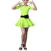 Toddler Fashion Dresses Holiday Playwear For Little Girls Latin Ballet Dance Ballroom Dance 3 Piece With Belt Fashion Playwear Dres Green 120