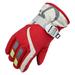 Dorkasm Kids Winter Gloves Winter Gloves Waterproof Gloves Boys Girls Child Children Kids Kids Gloves for Boys Unisex 3Y-6Y Thermal Ski Snow Snow Gloves Red One Size