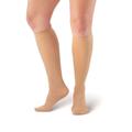 Pebble UK Microfibre Opaque Support Knee Highs [Style P209] Sand L Long