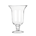OKA, Medium Glass Hurricane Lamp - Clear, Candle Holders, Glass