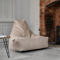 Mighty B Bag - Faux Leather Bean Bag Chair - Latte