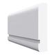 Bullnose Grooved MDF Dado Rail White Primed 4200mm x 95mm x 25mm