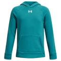 Under Armour - Kid's Rival Fleece Hoodie - Hoodie size L, turquoise