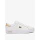 Lacoste Powercourt Vulcanized Trainers - White/Light Brown