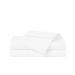 Solid Percale 4 Piece Sheet Set by Cannon in White (Size QUEEN)