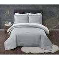 Antimicrobial 7 Piece Bed In A Bag by Truly Calm in Grey (Size FULL)