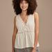 Lucky Brand Crochet Trim Swing Tank - Women's Clothing Tops Tank Top in Gardenia, Size S