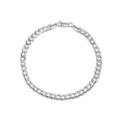Armband FIRETTI "Schmuck Geschenk Silber 925 Armschmuck Armkette Panzerkette" Gr. 21, silber (silberfarben), Armbänder, Herren, 21, Silber 925 (Sterlingsilber), Made in Germany Image
