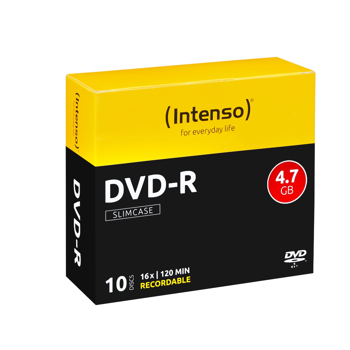 Intenso DVD-R 4.7GB, 16x 4,7 GB 10 Stück(e) Image