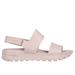 Skechers Women's Foamies: Arch Fit Footsteps - Day Dream Sandals | Size 7.0 | Blush Pink | Synthetic | Vegan | Machine Washable