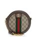 Gucci Bags | Gucci Gg Supreme Ophidia Round Mini Shoulder Bag | Color: Brown | Size: 7.00" (L) X 2.25" (W) X 7.25" (H)