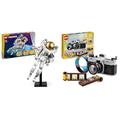 LEGO Creator 3in1 Astronaut im Weltraum Spielzeug, Modellbausatz & Creator 3in1 Retro Kamera Spielzeug mit 3 Modellen für Mädchen und Jungen