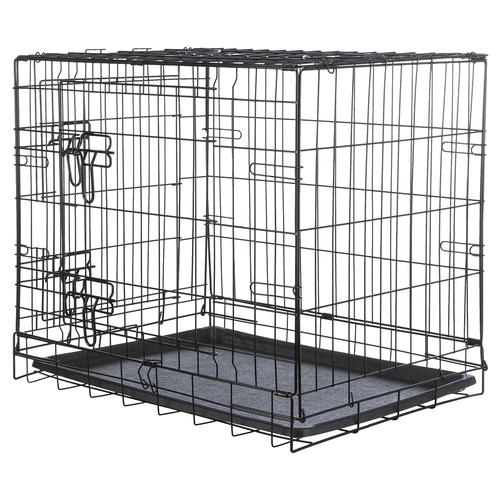 TRIXIE Home Kennel M-L 93x69x62cm, schwarz Hundehütte