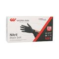 100 `WORK-INN/PS` Handschuhe, Nitril puderfrei `Black Soft` schwarz Größe XL