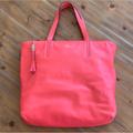 Kate Spade Bags | Kate Spade New York Coral Leather Handbag Purse With Spade Logo | Color: Pink/Red | Size: Os