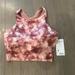 Athleta Tops | Athleta Nwt Xl Crop Printed Bra Top | Color: Pink | Size: Xl