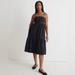 Madewell Dresses | Madewell Denim Tierd Midi Dress Luna Wash Size Xxl | Color: Black/Gray | Size: Xxl