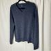 J. Crew Sweaters | J. Crew V-Neck Sweater 100% Lambs Wool Size Large | Color: Blue | Size: L