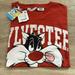 Zara Shirts & Tops | Looney Tunes Shirt | Color: Orange/Red | Size: Large (14-16)