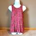 American Eagle Outfitters Tops | American Eagle Flower Lace Tank Top Size Medium | Color: Blue/Red | Size: M