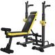 Weight Bench Adjustable Mediate Sit Ups Fitness Bench Foldable Dumbbell Bench Family Workout Fitness workout bench
