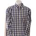 J. Crew Shirts | J.Crew Classic Button Down 100% Cotton Shirt In A Blue Check Pattern. | Color: Blue/White | Size: Xl