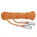 YRHUGHB Rock Climbing Rope 12Mm, Tree Climbing Rope, Static Rock Climbing, Carabiners Outdoor Safety Fire Escape Rope Climbing Rope Rappelling Rope, For Camping