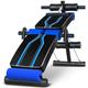 Bench for Full Body Workout Home Exercise Gym Supine Board Multifunctional Abdominal Muscle Board Sit-ups Fitness Equipment Home Fitness Chair Dumbbell Bench