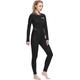 Cressi Women's Endurance Man Monopiece Wetsuit Einteiliger Damen Neoprenanzug aus 3mm Schwarz, doppelt gefüttertem Neopren zum Tauchen und Schnorcheln, M/3