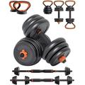 Strongway® Adjustable 6 in 1 Dumbbell Set - 20KG 30KG 40KG SETS - Weight Lifting Workout for Home Gym Fitness Men Women Strength Training (20KG SET)