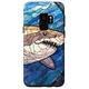 Hülle für Galaxy S9 Great White Shark Lover Mosaik-Stil
