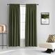 DONREN Loden/Dark Olive Green Blackout Curtains 52 Inch with by90 Inch Length for Bedroom - 2 Panels Patio Glass Door Curtain Panels,Livingroom Room Darkening Thermal Insulated Drapes