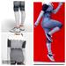 Nike Pants & Jumpsuits | Nike Pro Hyperwarm Hyperwarm Engineered Print Striped Leggings Hoodie Set S/M | Color: Black/Gray | Size: S