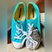 Converse Shoes | Converse Chuck Taylor All Star Dainty Ox Women's Shoes Fresh Cyan/Black/White | Color: Blue | Size: 8