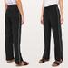 Lululemon Athletica Pants & Jumpsuits | Lululemon On The Right Track Split Hem Mid Rise Active Pant In Black Size 10 | Color: Black | Size: 10