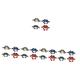BESTonZON 20 Pcs Frog Model Amphibian Frog Toy Toys for Children Animal Toy Model Simulated Model Kid Room Decor Frog Animal Life Cycle Model Teaching Prop 3d Plastic Statue Solid