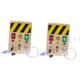 BESTonZON 2pcs Traffic Light Busy Board Childrens Toys Children’s Toys Wooden Playset Children Training Toy Toddler Activities Educational Toy for Children Light Toys for Toddlers Kids Toys