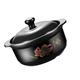 Luxshiny Gas Casserole Oven Induction Cooktop Japanese Serving Bowl Korean Hot Pot Cooking Casserole Pot Ceramic Casserole Ceramic Stew Pot Chicken Soup Stewing Pot Wedding Stove